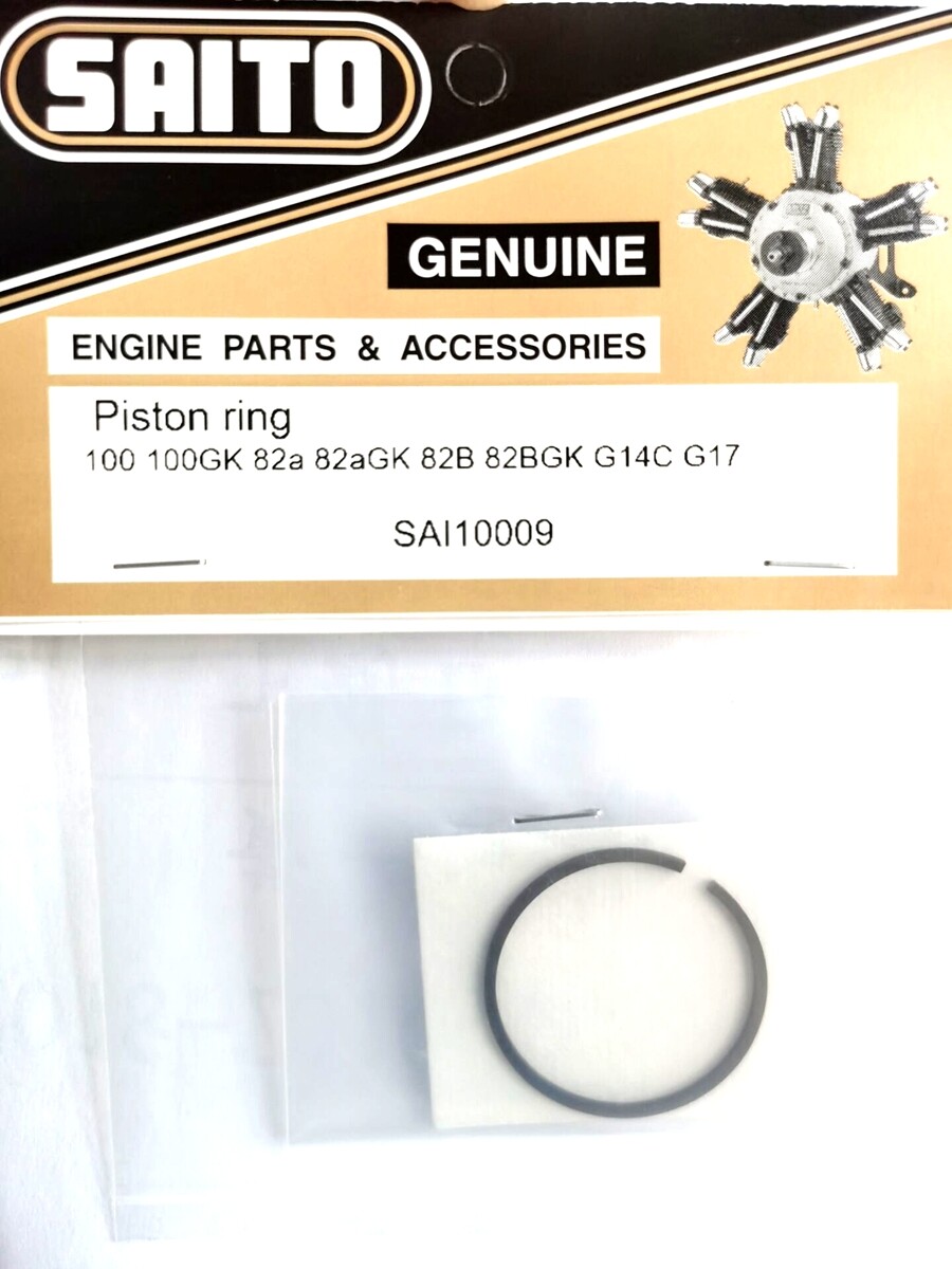 saito　大① 小⑤ R/C Model Saito Engine Parts SAI10009 Piston ring 100GK 82BGK G14C