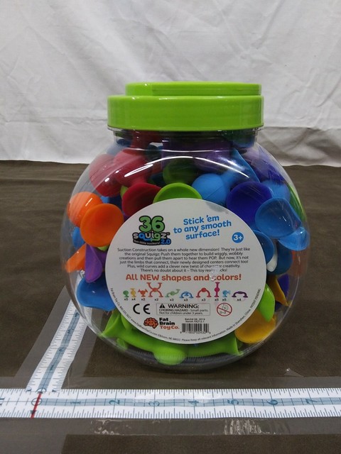 Fat Brain Toys Squigz 2.0-36 Piece Building /& Construction for Ages 3 to 6