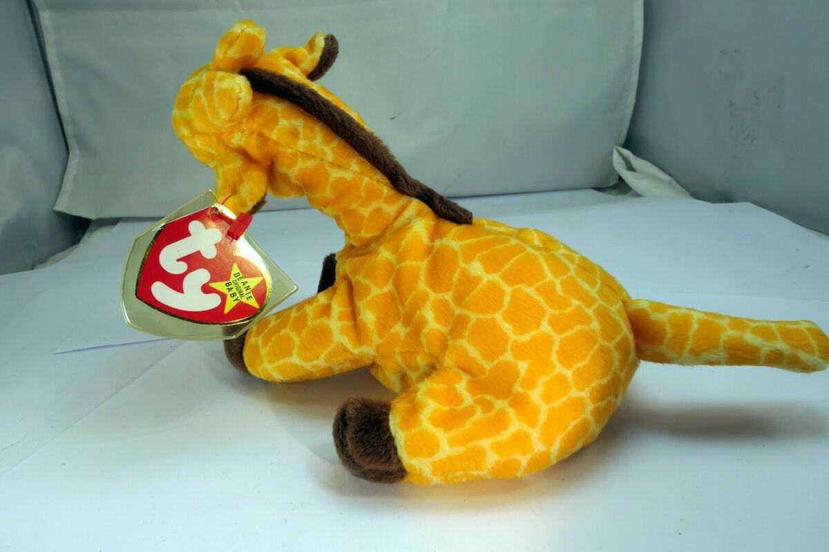 TY Beanie Baby Twigs 5-19-1995 Style 4068 GIRAFFE WITH TY Beanie Baby Twigs 5-19-1995 Style 4068 GIRAFFE WITH