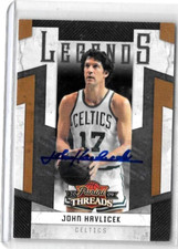 JOHN HAVLICEK 2009 PANINI THREADS 