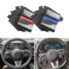 Neues Carbon Leder Lenkrad Lenkradbezug Für Mercedes W177 W205 W213 W222 Suede Neues Carbon Leder Lenkrad Lenkradbezug Für Mercedes W177 W205 W213 W222 Suede
