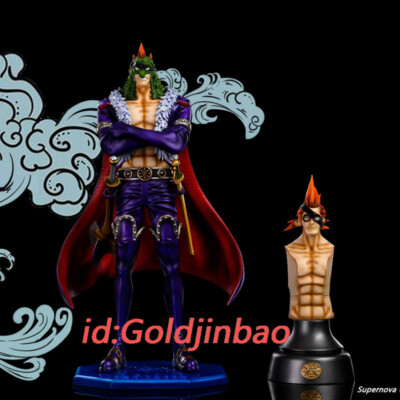 One Piece X Drake Resin Model Painted Statue In Stock Stand Studio Two Heads Gk Ebay