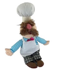 Authentic Disney Store Muppets Swedish Chef 15" Stuffed Plush Doll Muppet Vision