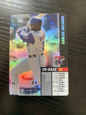 2003 MLB Showdown Carlos Delgado Pennant Run HoloFoil #103 Toronto Blue Jays