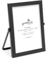 Goldbuch Bilderrahmen Elegance Black 10X15 Cm Metall Portraitrahmen