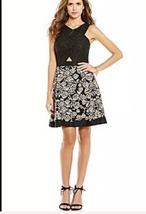 gianni bini embroidered dress