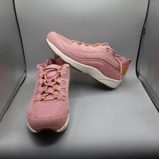 Easy Spirit Sneakers Romy Women's 7.5M Pink Walking Suede A265