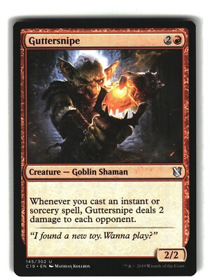 MTG Guttersnipe Core Set 2019 145/280 Regular Uncommon