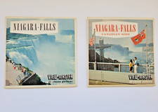  2 NIAGRA FALLS View-Master Reels Packet 42 Pictures Sawyers A655  A656