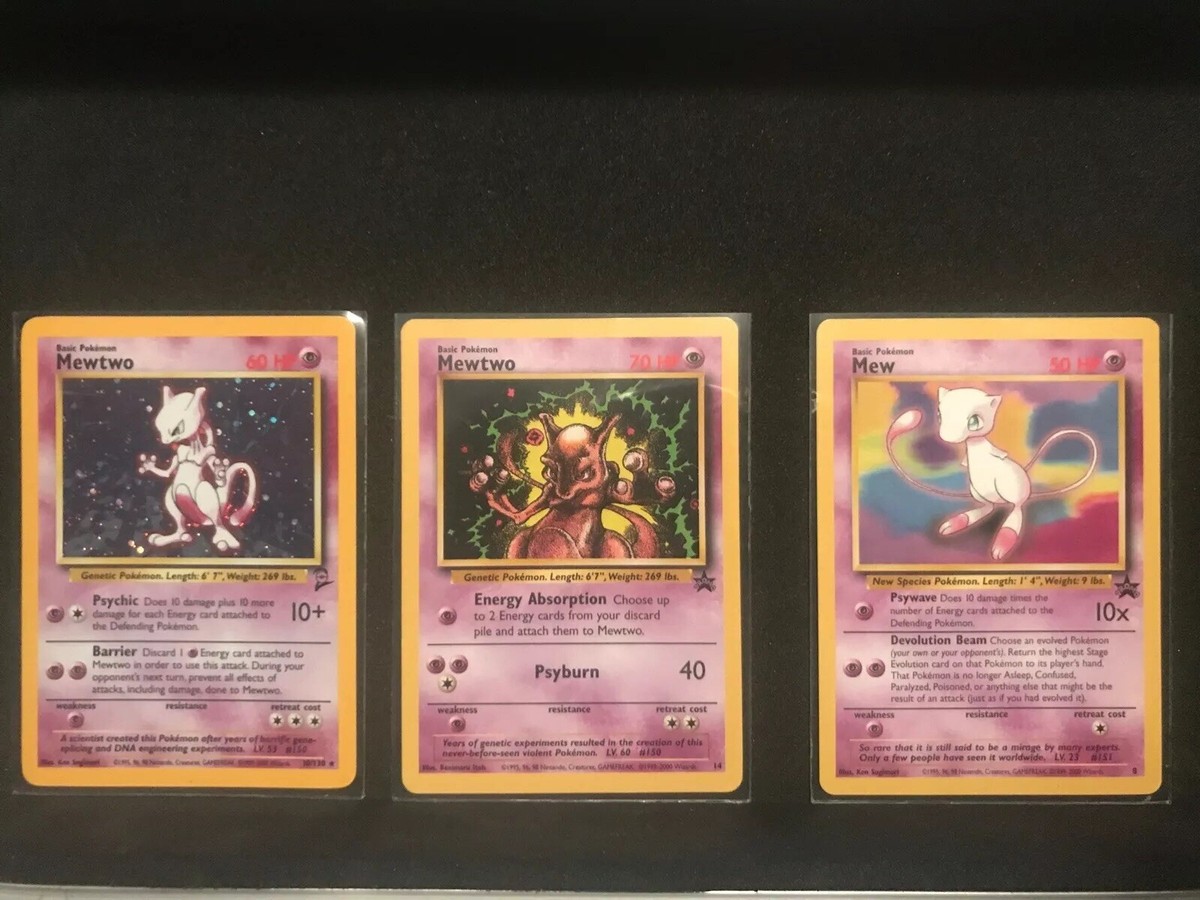 mewtwo pokemon card 1995 holo Amazon.com: Pokemon - Mewtwo (10/102) - Base Set main image 1
