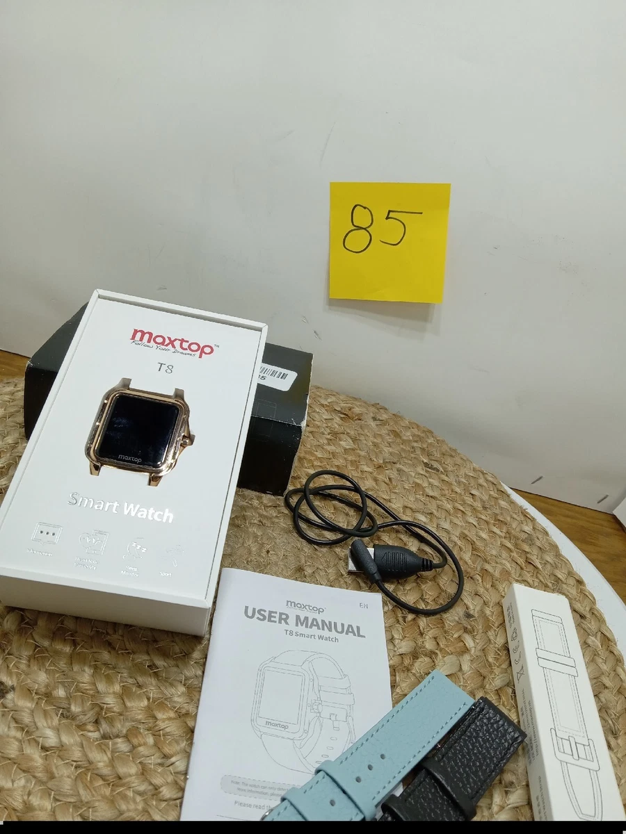 Smart watch t8 manual hot sale