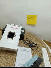 Maxtop T8 Smart Watch With Manual And 2 Bands