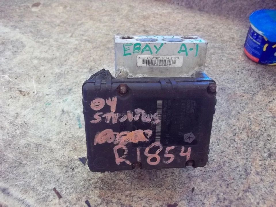 Dodge Stratus Sebring 2004 unidad ABS bomba de freno antibloqueo conjunto conv sedán 4 cilindros Foto 2 de 4