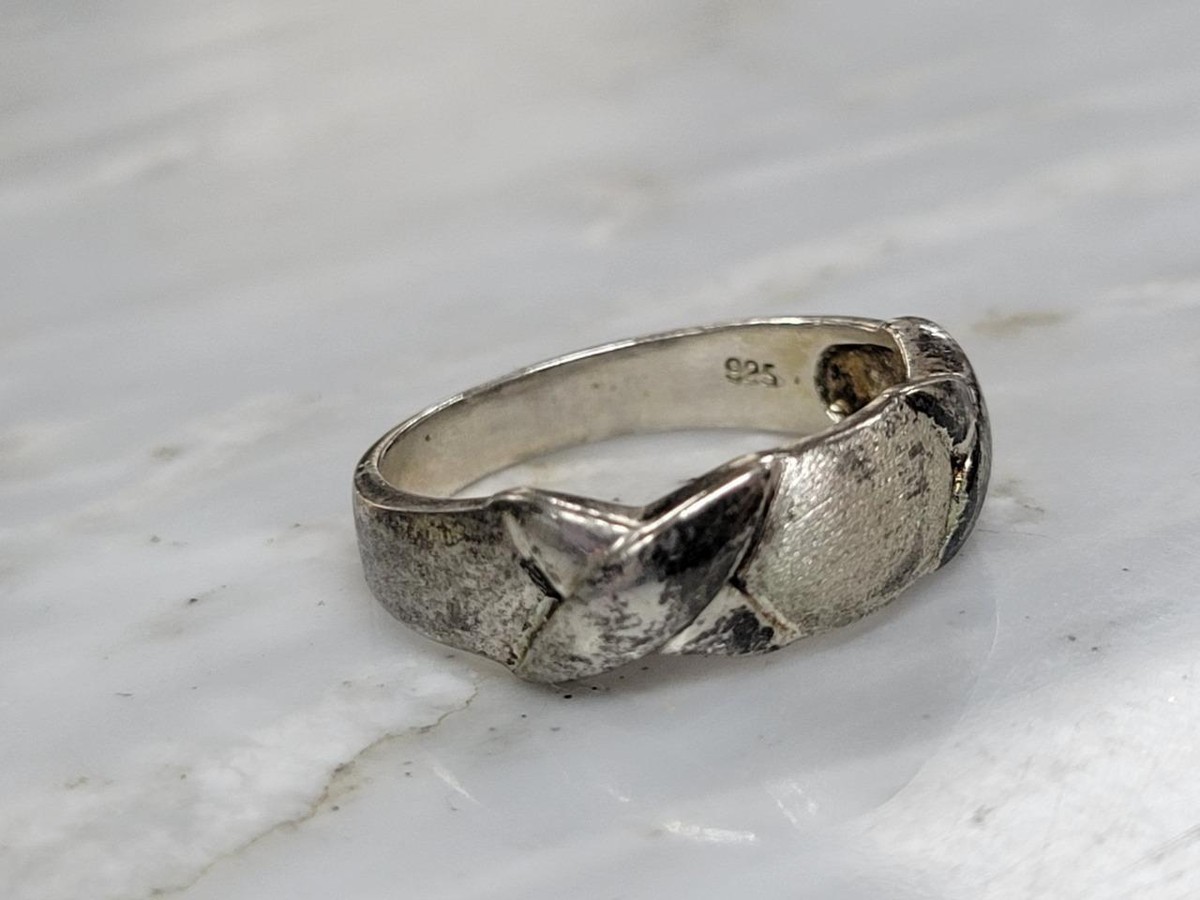 Sterling Silver Band Ring ~ Sz 9 ~ 4.2 g ~ 13-E1048 | eBay