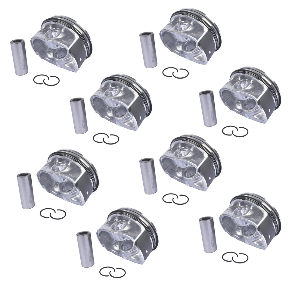 Juego de pistones y anillos para Land Rover Range Rover Sport, Jaguar XJ AJ133 5.0 V8 8X Foto 2 de 4