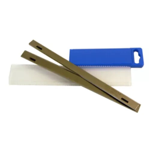1 Paar 260X18X3 Schlitz HSS Hobelklingen Messer für Scheppach HM1 HM2 - Bild 11 von 13