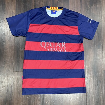 FC Barcelona Neymar Jr. FCB Qatar Airways Jersey Size M | eBay