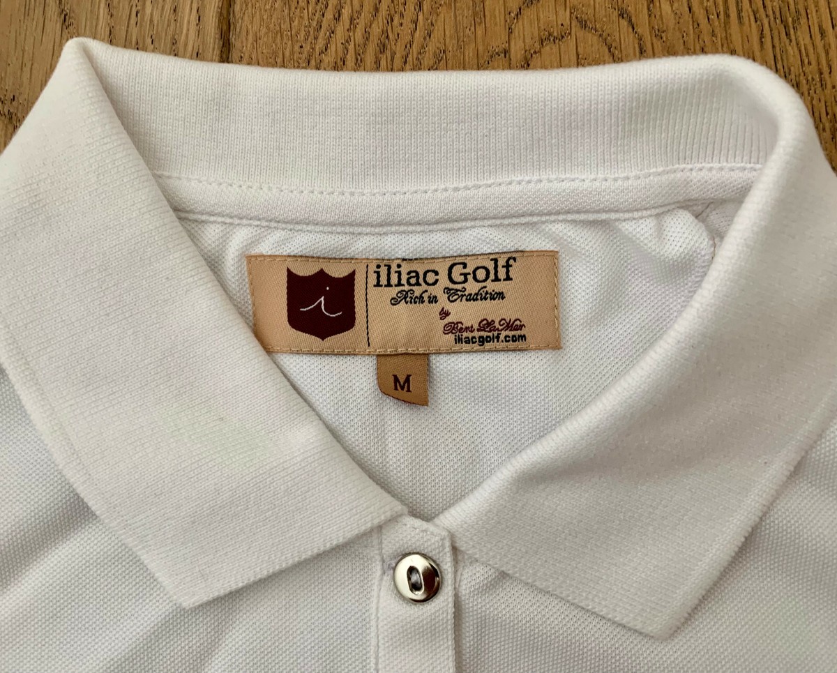 iliac ホワイト ポロシャツ S Iliac Golf Shirts: Heritage | イリアックゴルフ通販
