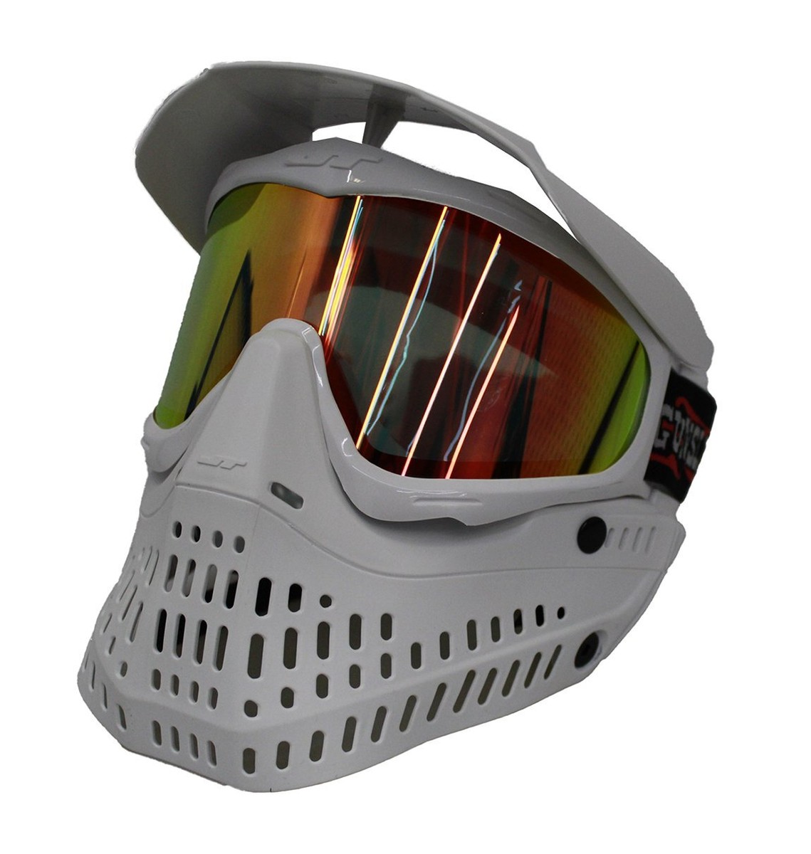 Masque De Paintball JT Skull Foudre – Avec Lunettes Et Casque Grillagé (occasion)