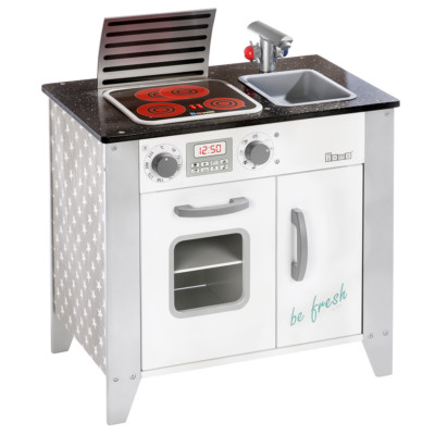 howa Spielküche Kinderküche ''be fresh'' aus Holz mit LED-Kochfeld 4822 B-Ware