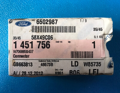 Genuine Ford Cylinder Head Connector 1451756 for sale online | eBay 