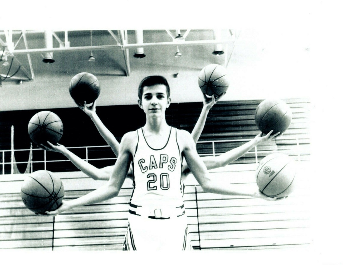 PETE MARAVICH ATLANTA HAWKS 8X10 HIGH SCHOOL PHOTO BASKETBALL NBA LSU HOF  USA