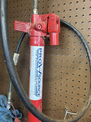 #ad Pro Source Manual Hydraulic Hand Pump 2 Stage Single Acting 10000 PSI Max. $355.00
