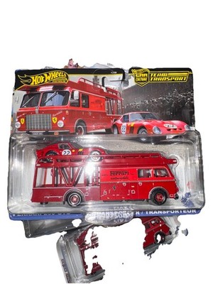2025 HOTWHEELS TEAM-TRANSPORT FERRARI 250 GTO AND FIAT 642 RN2