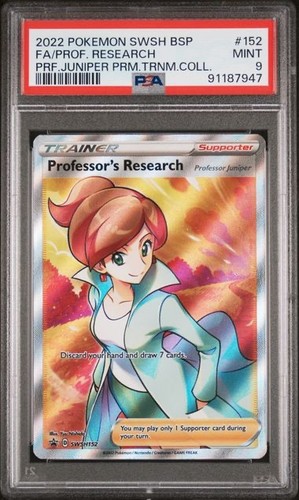 Professor's Research graded PSA 9 for sale on eBay