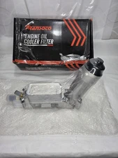 Aluminum Engine Oil Cooler Filter Housing for Jeep Dodge Chrysler Ram 3.6L 11-16