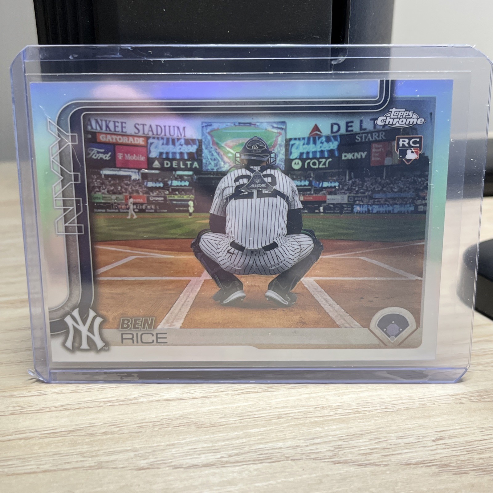 2025 Topps Chrome Update Series Ben Rice Image Variation USC138 Yankees 💎🔥