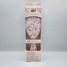 Wet Brush LoveShackFancy Hair Brush Original Detangler Rosa Beaux Pink Bows NIB