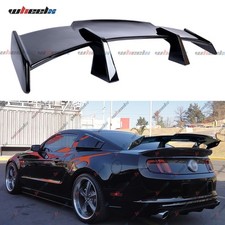 58 Rear Trunk Spoiler Gt Wing Lip For Ford Mustang Gt-250 2010-14 Glossy Black
