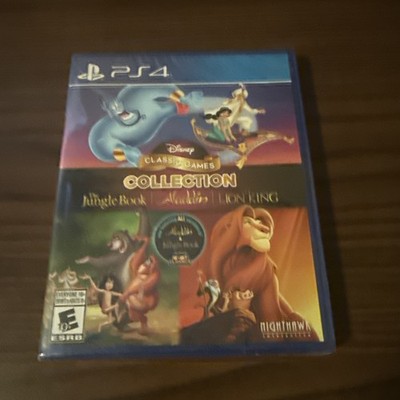 Disney Classic Games Collection Aladdin,  Lion King, Jungle Book PS4 New Sealed