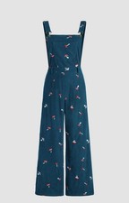 Cider Corduroy Bib Overalls Women  s Medium Pockets Fairy Whimsical Goblincore