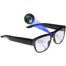 Hands-Free Camera Glasses 1080p - 32GB SD Card Included