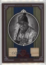 2005 Donruss Diamond Kings Red Framed Black & White Materials Jose Vidro 1cx3