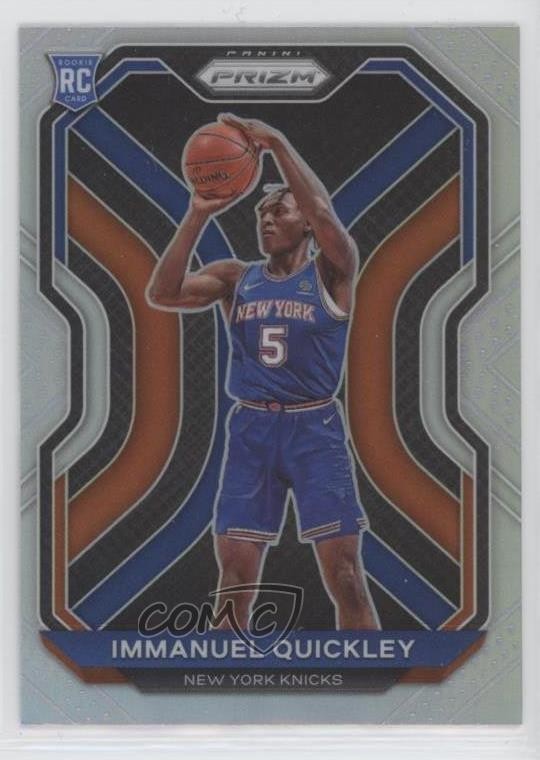 2020-21 Panini Prizm Silver Prizm Immanuel Quickley #296 0hr6