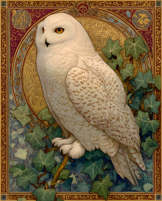 8x10 Fine Art Print - Decorative Illustration Artwork - 585069667