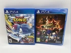 PS4 Video Games 2 Pack Sonic Racing And Sonic Forces