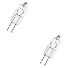 2 x 10W Fisher & Paykel ActiveSmart Fridge Halogen Lamp Light Bulb Globe E402B