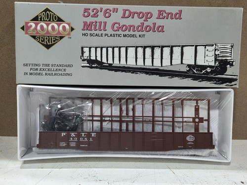 Life-Like/Proto 2000 - P & LE - 52' 6" kit de góndola de molino de extremo de caída #40081 - Nuevo de Lote Antiguo | Zustand: New