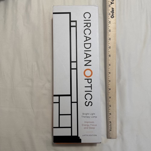 Circadian Optics Lattis Light Therapy Lamp - Improves Energy, Focus, Sleep - Picture 2 of 5