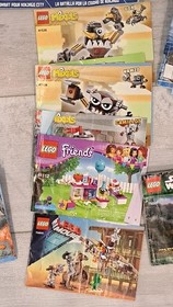 LEGO Illustrated Instruction Manuals Lot City, Minecraft, Ninjago, Technic 50+