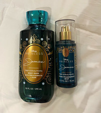 Bath Body Works Disney Princess Jasmine Body Wash 10 oz Mist 2.5 oz Set