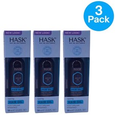 HASK Argan Oil Repairing Hair Oil Strengthens & Restores 2 oz 3 Pack