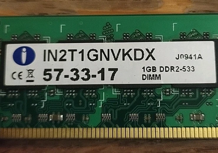 Integral 1GB DDR2-533 DIMM RAM Module - Image 2 of 2