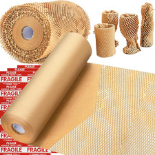 Honeycomb Packing Paper, 15"X400' Eco Friendly Packing Paper for Moving Recycla