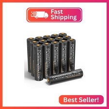 POWEROWL Rechargeable AAA Batteries PRO, High Capacity 1100mAh, Premium NiMH Tri