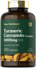 Turmeric Curcumin 3000mg with Black Pepper  150 Count  by Tahoe Nutritionals